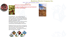 Desktop Screenshot of bankstonelectric.com